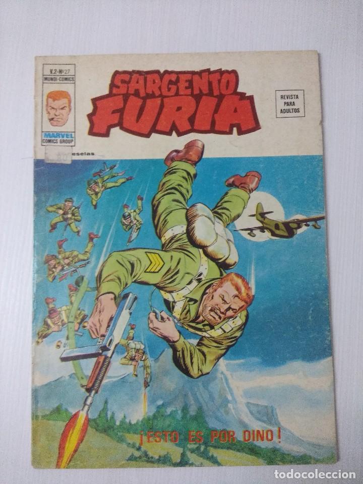 C&oacute;mics: SARGENTO FURIA V 2-N&ordm; 27 VERTICE. - Foto 1