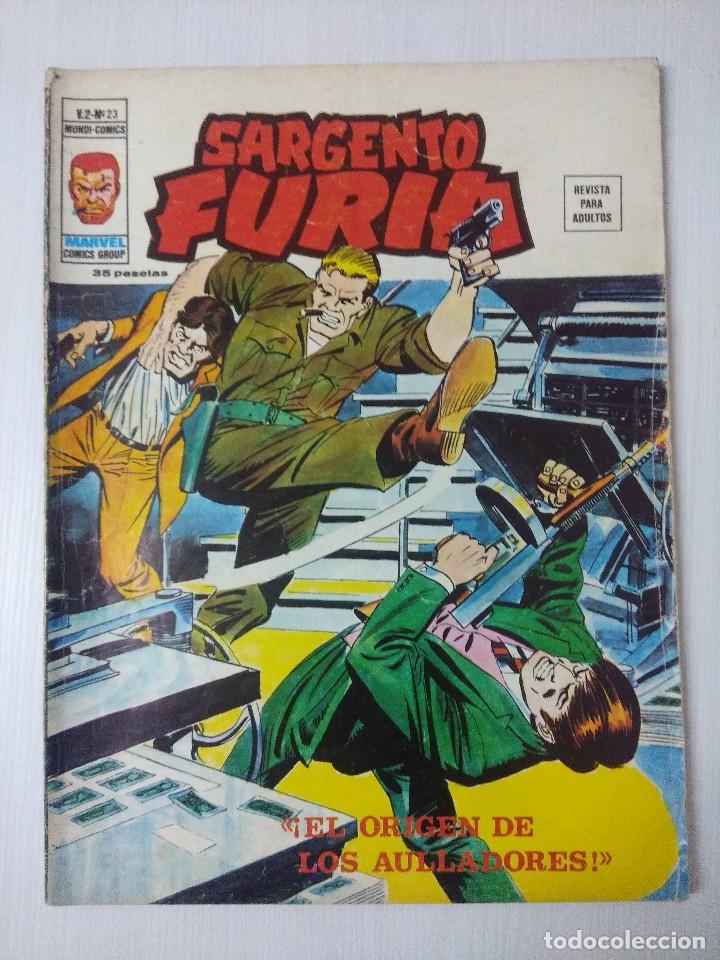 C&oacute;mics: SARGENTO FURIA V 2-N&ordm; 23 VERTICE. - Foto 1