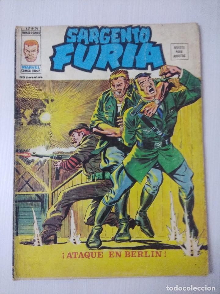 C&oacute;mics: SARGENTO FURIA V 2-N&ordm; 24 VERTICE. - Foto 1