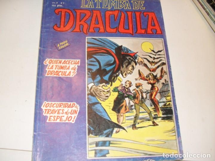 C&oacute;mics: escalofrio presenta la tumba de dracula 2(de 7),ediciones vertice,a&ntilde;o 1981. - Foto 1