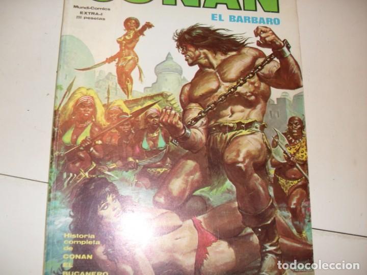 C&oacute;mics: conan el barbaro extra:conan el bucanero,ediciones vertice,a&ntilde;o 1980. - Foto 1