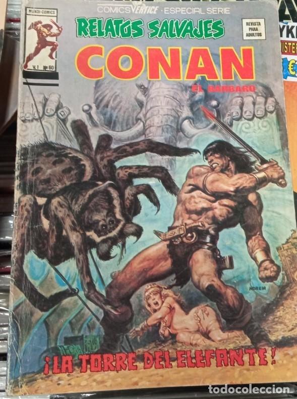 C&oacute;mics: RELATOS SALVAJES NUMERO 60. VERTICE. NUMERO DEDICADO A CONAN - Foto 1