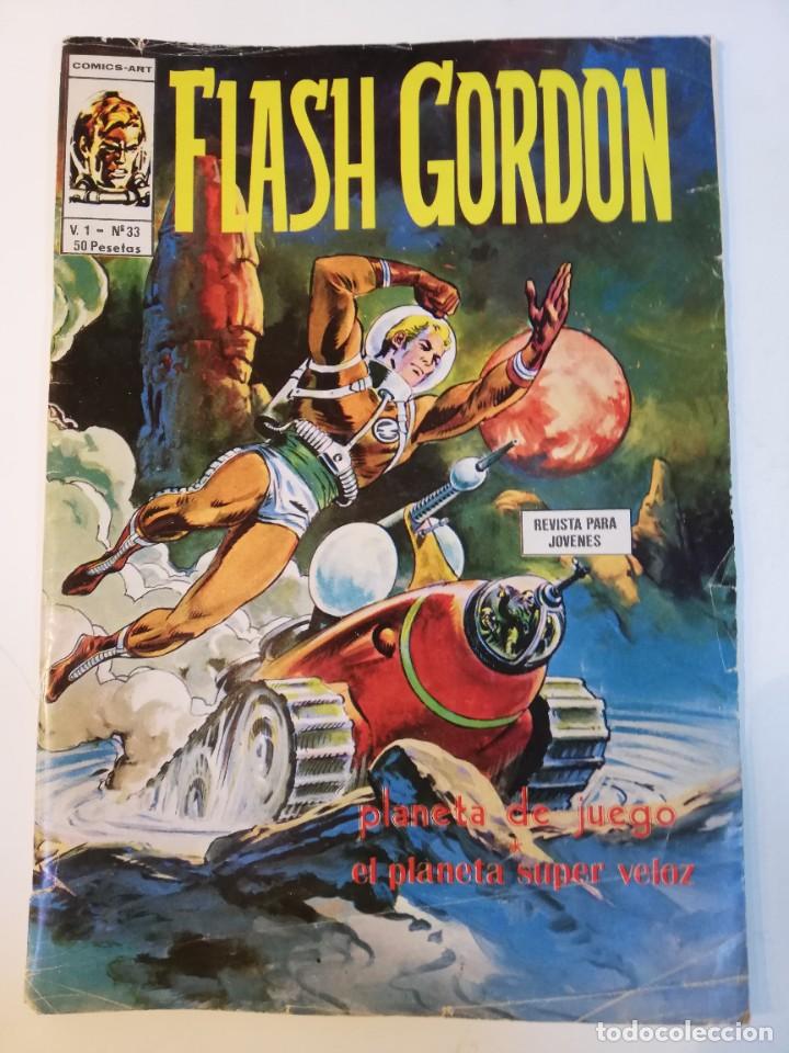 C&oacute;mics: FLASH GORDON VOL 1 NUM 33 - J PERALES- 1978 - Foto 1