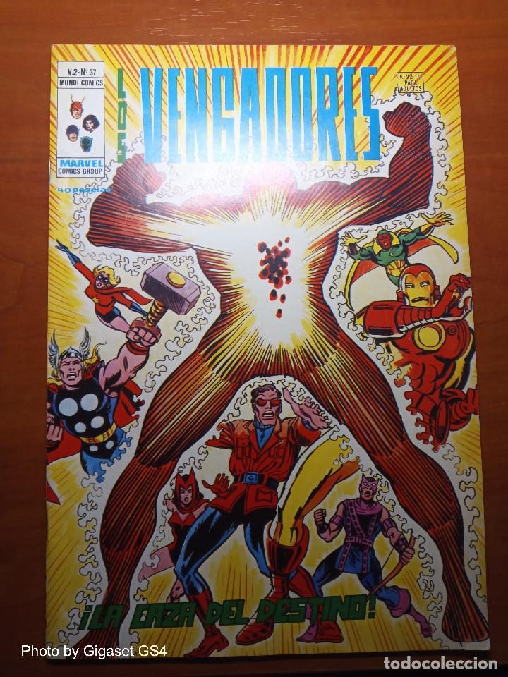 C&oacute;mics: COMIC DE LOS VENGADORES N&ordm; 37 . MARVEL. EDICIONES VERTICE . 1979 - Foto 1