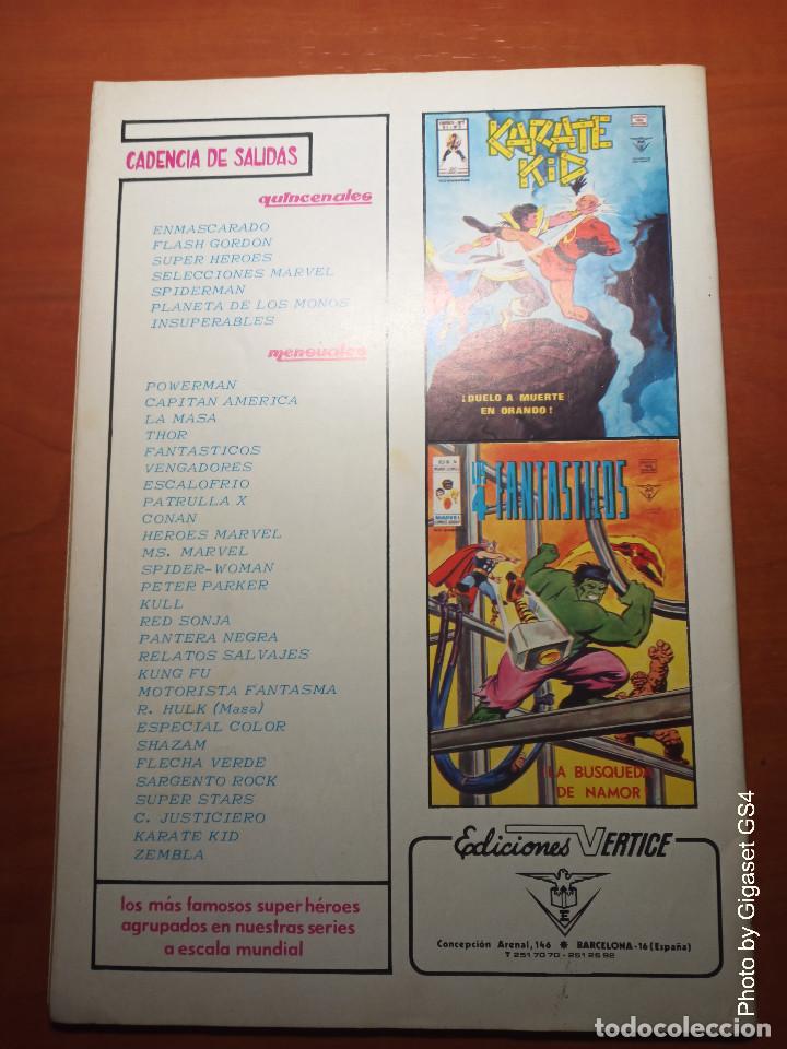 C&oacute;mics: COMIC DE LOS VENGADORES N&ordm; 37 . MARVEL. EDICIONES VERTICE . 1979 - Foto 2