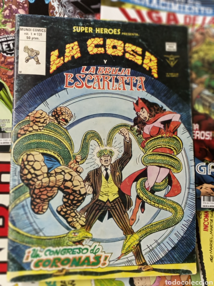 C&oacute;mics: La Cosa y la bruja Escarlata - Foto 1