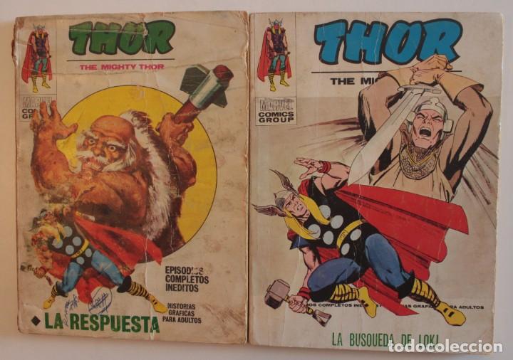 C&oacute;mics: Lote de 2 comics Thor / N&ordm; 25-35 / Pocket / V&eacute;rtice - ref.257 - Foto 1
