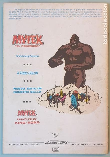 C&oacute;mics: Kelly - Ojo M&aacute;gico #4 (Vertice, 1981) - Foto 2