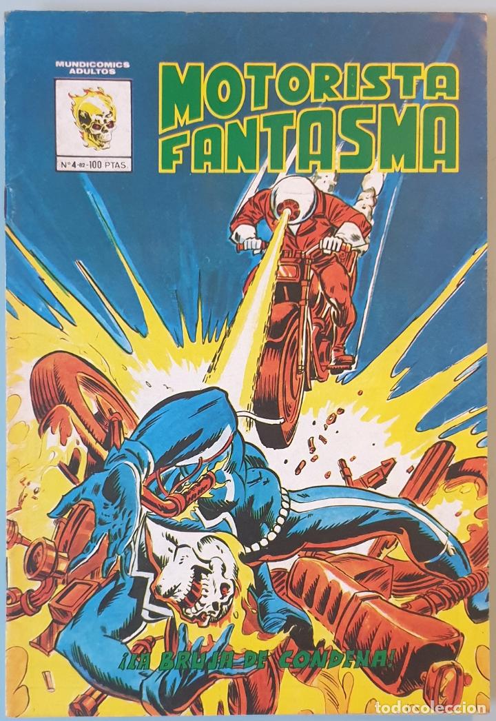 C&oacute;mics: Motorista Fantasma #4 (Vertice, 1982) - Foto 1