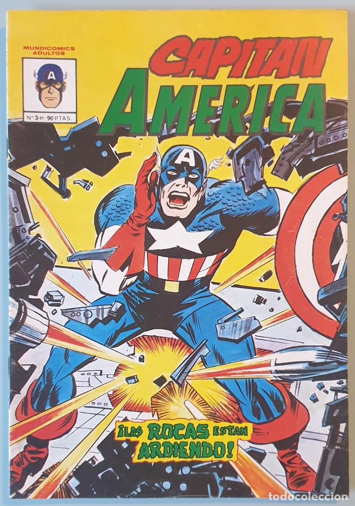 C&oacute;mics: Capit&aacute;n Am&eacute;rica #3 (Vertice, 1981) - Foto 1