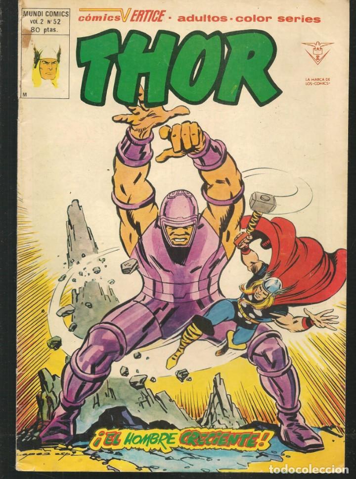 C&oacute;mics: THOR. VOL.2 N&ordm; 52. MUNDI COMICS. 1980. (B30.1) - Foto 1