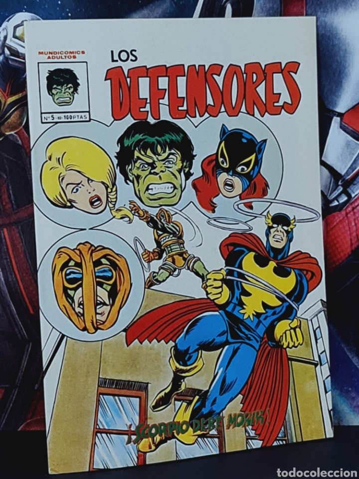 Comics : DE KIOSCO LOS DEFENSORES 5 SCORPIO DEBE MORIR MUNDICOMICS EDICIONES VERTICE