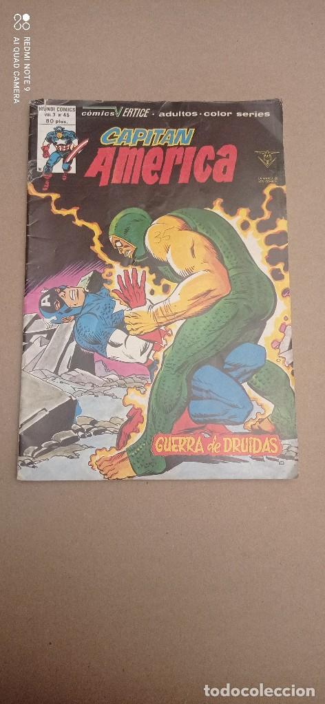 C&oacute;mics: capit&aacute;n am&eacute;rica n&ordm; 45 vertice volumen 3 - Foto 1