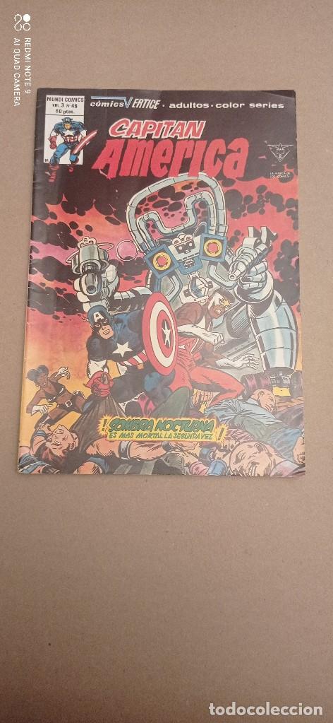 C&oacute;mics: capit&aacute;n am&eacute;rica n&ordm; 46, vertice volumen 3 - Foto 1