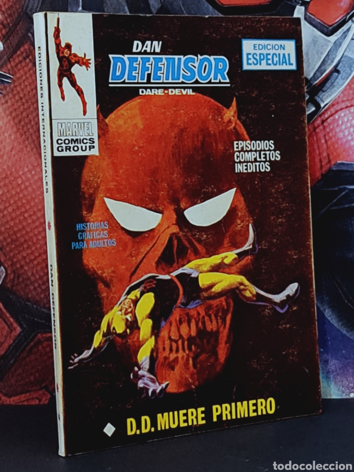 C&oacute;mics: CASI EXCELENTE ESTADO DAN DEFENSOR 14 DD MUERE PRIMERO TACO COMICS EDICIONES VERTICE - Foto 1