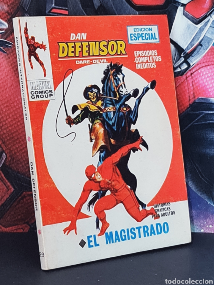 C&oacute;mics: EXCELENTE ESTADO DAN DEFENSOR 29 EL MAGISTRADO TACO COMICS EDICIONES VERTICE - Foto 1