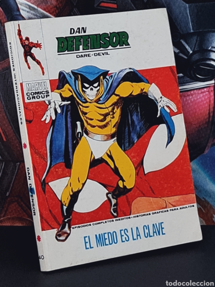 C&oacute;mics: EXCELENTE ESTADO DAN DEFENSOR 40 EL MIEDO ES LA CLAVE TACO COMICS EDICIONES VERTICE - Foto 1