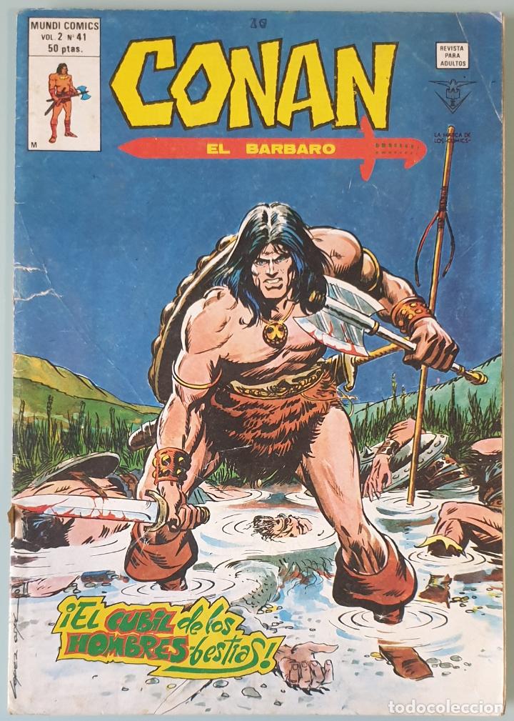 C&oacute;mics: Conan v.2 #41 (Vertice, 1980) - Foto 1