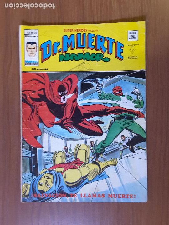 C&oacute;mics: Super Heroes V2 70. Dr. Muerte y Namor. V&eacute;rtice. - Foto 1