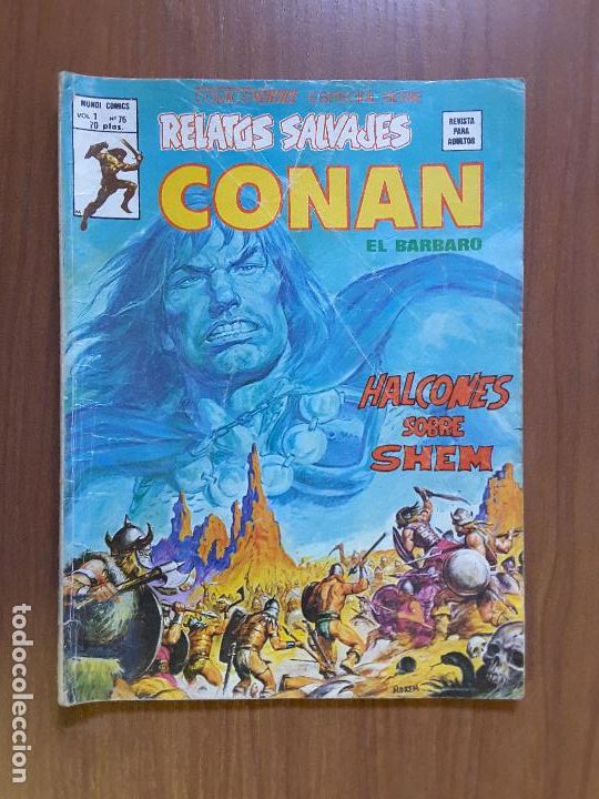 C&oacute;mics: Relatos Salvajes 76. Conan. V&eacute;rtice. - Foto 1