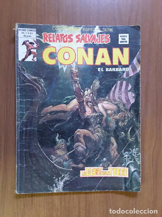C&oacute;mics: Relatos Salvajes 81. Conan. V&eacute;rtice. - Foto 1
