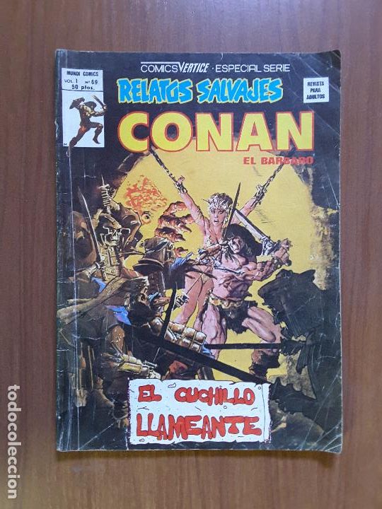 Comics : Relatos Salvajes 69. Conan. Vértice.