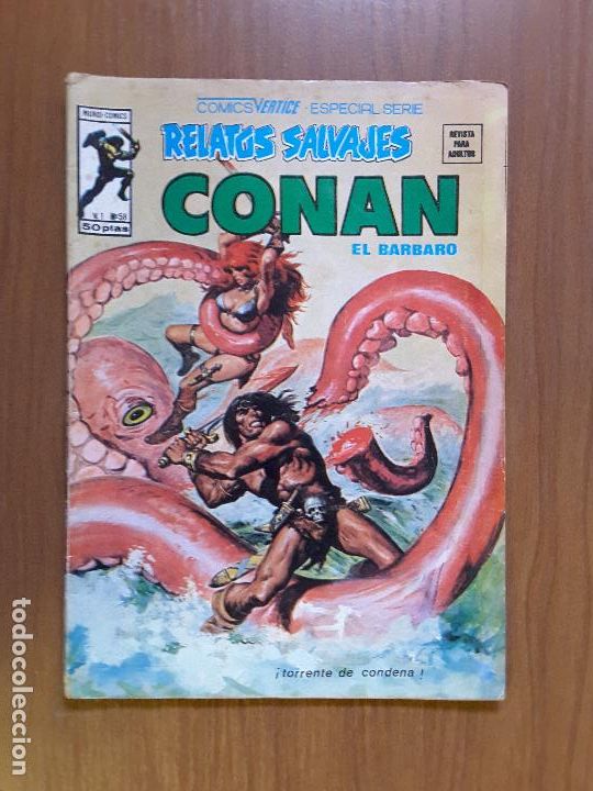 C&oacute;mics: Relatos Salvajes 58. Conan. V&eacute;rtice. - Foto 1