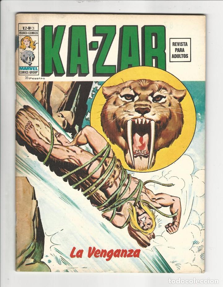 C&oacute;mics: V&eacute;rtice. Kazar. Ka Zar Vol2. 3 - Foto 1