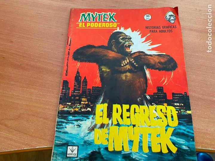 C&oacute;mics: MYTEK EL PODEROSO N&ordm; 13 EL REGRESO DE MYTEX (ED. VERTICE) GRAPA (COB129) - Foto 1