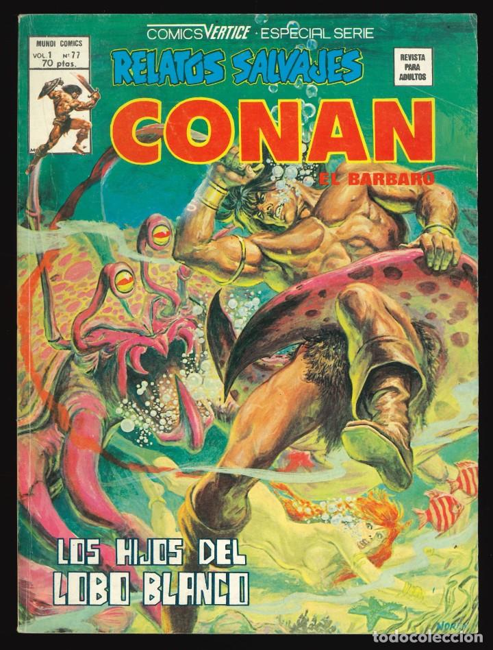 C&oacute;mics: RELATOS SALVAJES - EDICIONES V&Eacute;RTICE / N&Uacute;MERO 77 - Foto 1