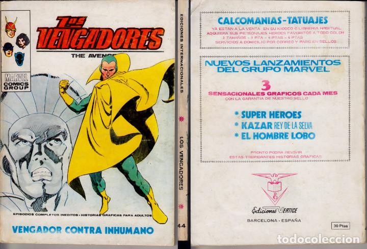 C&oacute;mics: Vertice V1 Los Vengadores 44 - Foto 1
