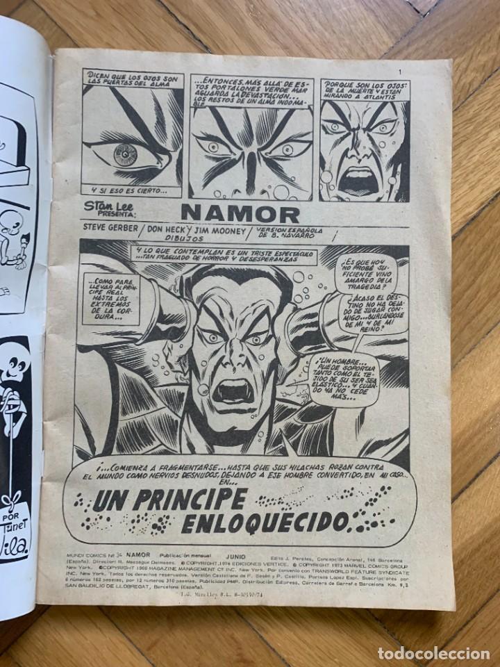 C&oacute;mics: Namor Vol&uacute;men 2 n&ordm; 1 - Foto 4