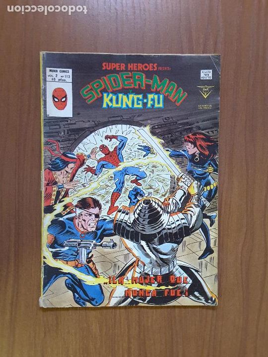 C&oacute;mics: Super H&eacute;roes Presenta V2. 113: Spiderman y Kung-Fu. V&eacute;rtice - Foto 1