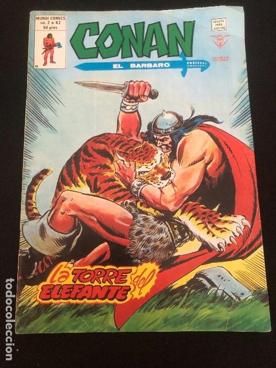 C&oacute;mics: COMIC CONAN EL BARBARO V2 N&ordm; 42 EDITORIAL VERTICE - Foto 1