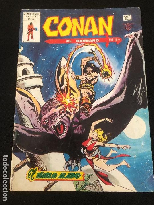 C&oacute;mics: COMIC CONAN EL BARBARO V2 N&ordm; 43 EDITORIAL VERTICE - Foto 1