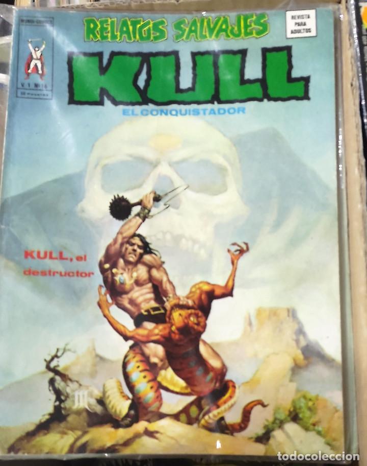 C&oacute;mics: RELATOS SALVAJES .N16 KULL EL CONQUISTADOR. - Foto 1