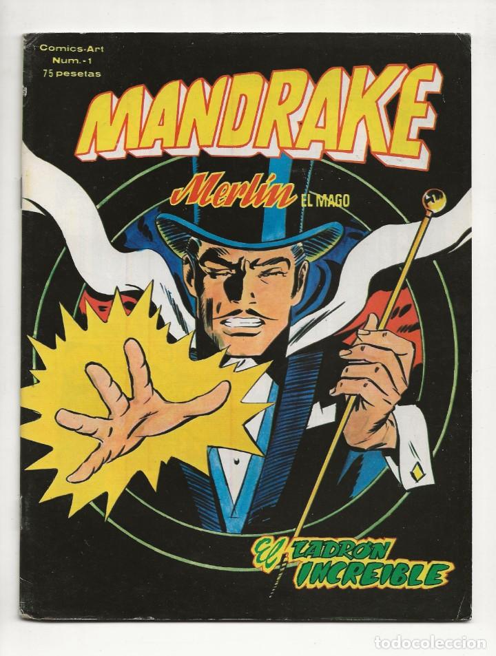 C&oacute;mics: MANDRAKE N&ordm; 1 - VERTICE 1980 EXCELENTE ESTADO - Foto 1
