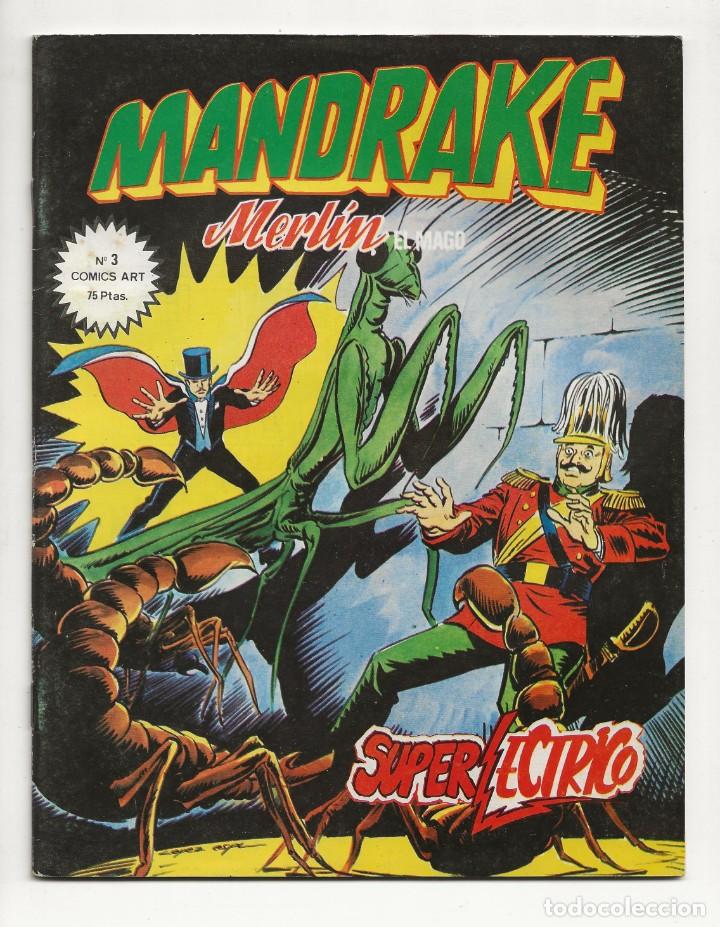 C&oacute;mics: MANDRAKE N&ordm; 3 - VERTICE 1980 EXCELENTE ESTADO - Foto 1
