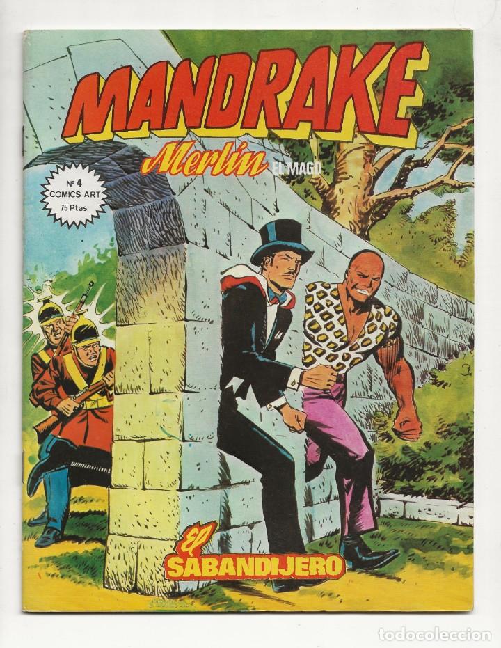 C&oacute;mics: MANDRAKE N&ordm; 4 - VERTICE 1980 EXCELENTE ESTADO - Foto 1