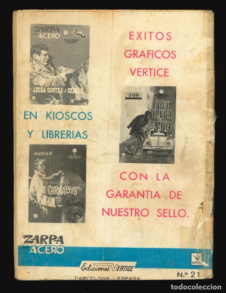 C&oacute;mics: ZARPA DE ACERO (GRAPA) - V&Eacute;RTICE / N&Uacute;MERO 21 - Foto 2
