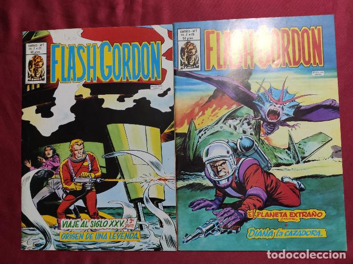 C&oacute;mics: FLASH GORDON. VOL 2. LOTE DE 23 EJEMPLARES. VERTICE. LEER INTERIOR - Foto 20