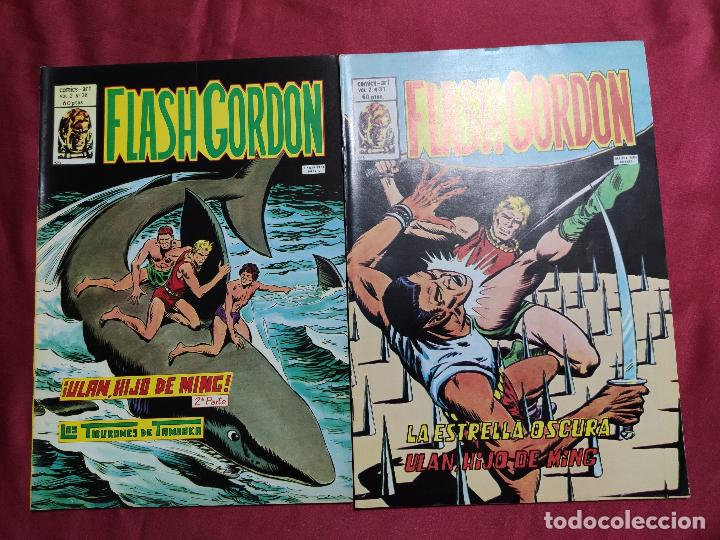 C&oacute;mics: FLASH GORDON. VOL 2. LOTE DE 23 EJEMPLARES. VERTICE. LEER INTERIOR - Foto 25
