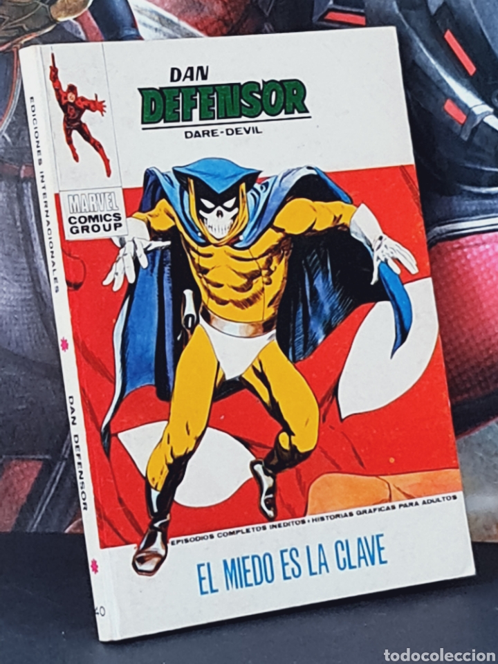 C&oacute;mics: DE KIOSCO DAN DEFENSOR 40 EL MIEDO ES LA CLAVE TACO EDICIONES INTERNACIONALES VERTICE - Foto 1