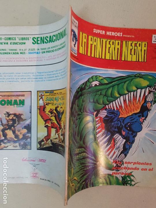 C&oacute;mics: SUPER H&Eacute;ROES PANTERA NEGRA 79 V&Eacute;RTICE - Foto 3