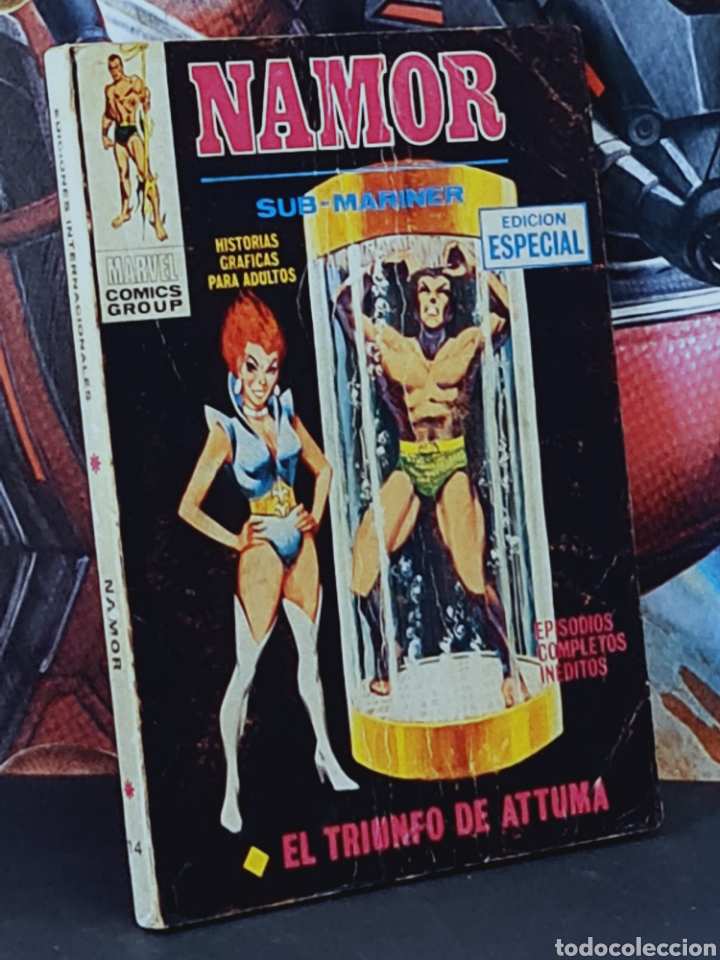 C&oacute;mics: NAMOR 14 EL TRIUNFO DE ATTUMA TACO EDICIONES INTERNACIONALES VERTICE - Foto 1