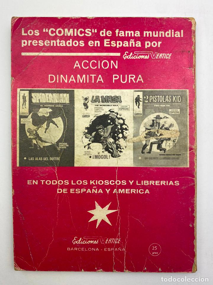 C&oacute;mics: DAN DEFENSOR N&ordm; 25 , MORIR EN EL MAR . Vertice a&ntilde;o 1971. - Foto 6