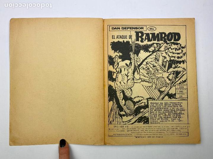 C&oacute;mics: DAN DEFENSOR VOL 1 N&ordm; 46 EL ATAQUE DE RAMROD TACO V&Eacute;RTICE - Foto 2