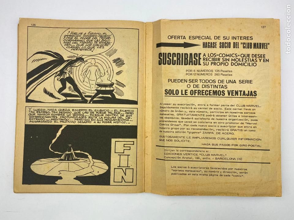C&oacute;mics: HEROES MARVEL (1972, VERTICE) 9 &middot; 1972 &middot; OBJETIVO: BEN GRIMM - Foto 7