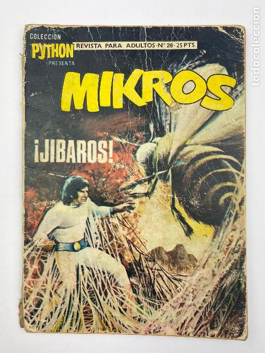 C&oacute;mics: COLECCI&Oacute;N PYTHON PRESENTA MIKROS N&Uacute;MERO 26: &iexcl;J&Iacute;BAROS! IBERO MUNDIAL - Foto 1