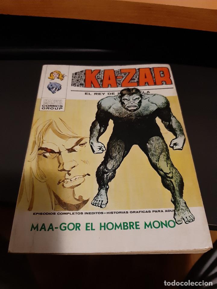 C&oacute;mics: EDICIONES VERTICE - KA-ZAR N&ordm; 3 - DIFICIL EN BUEN ESTADO - Foto 1
